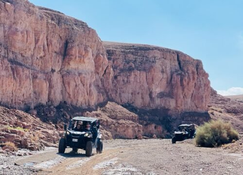 Buggy dans le désert d’Agafay